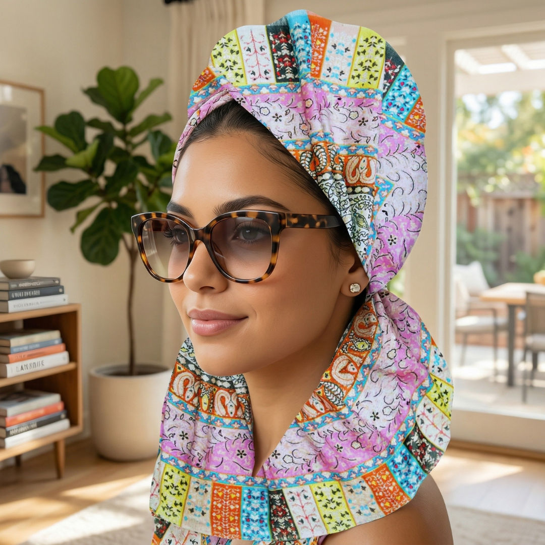 Traditional Indian Paisley Scarf